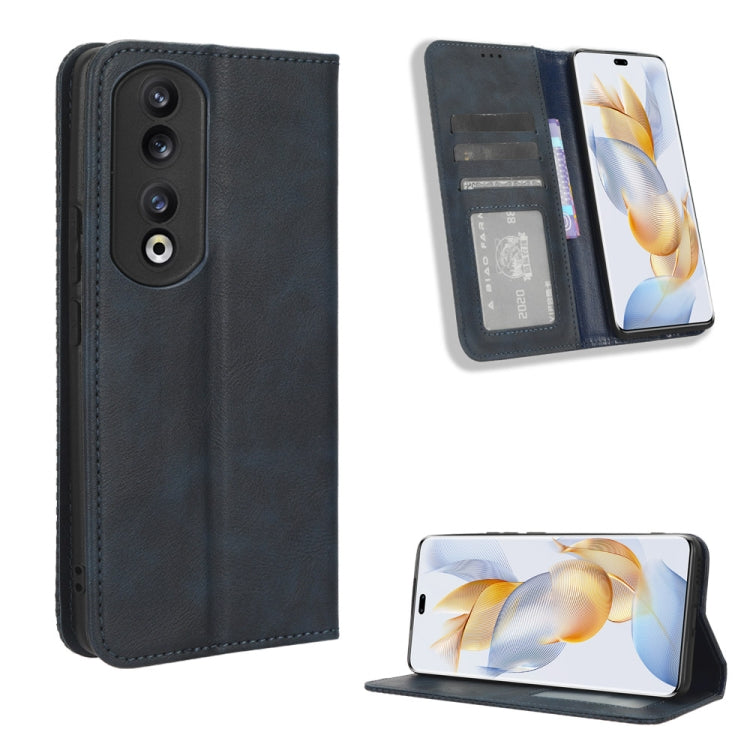 Magnetic Buckle Retro Texture Leather Phone Case, Series 2