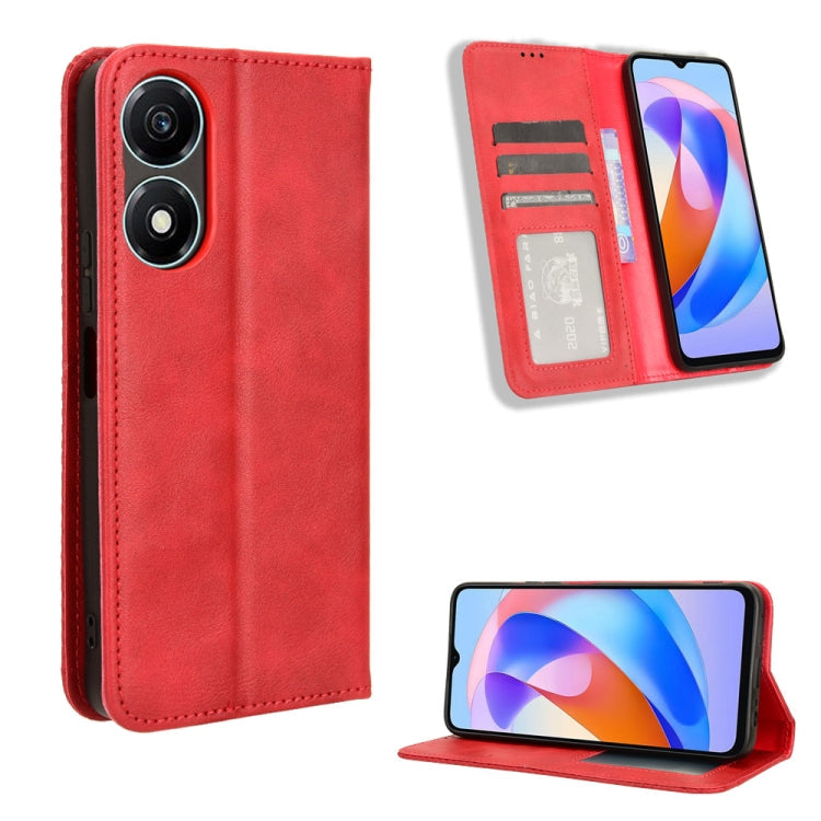 Magnetic Buckle Retro Texture Leather Phone Case, Series 1