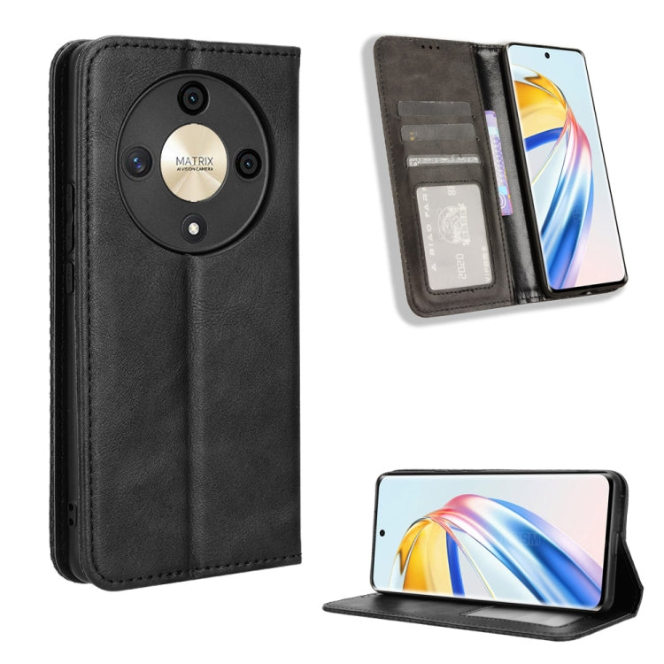 Magnetic Buckle Retro Texture Leather Phone Case, Series 3