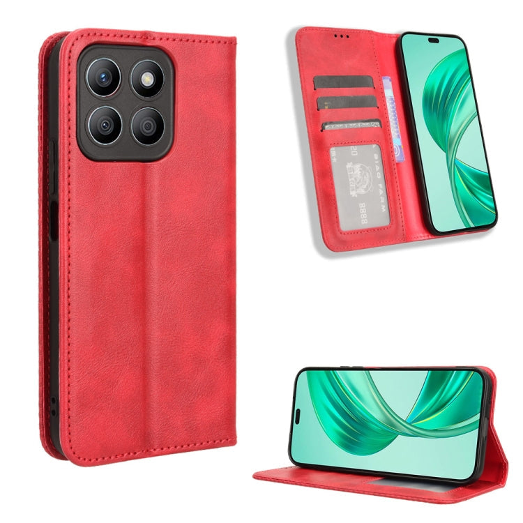 Magnetic Buckle Retro Texture Leather Phone Case, Series 3