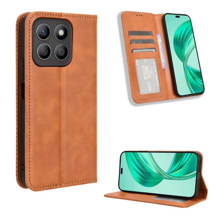 Magnetic Buckle Retro Texture Leather Phone Case, Series 3