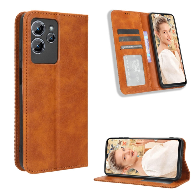 Magnetic Buckle Retro Texture Leather Phone Case, Series 1 My Store