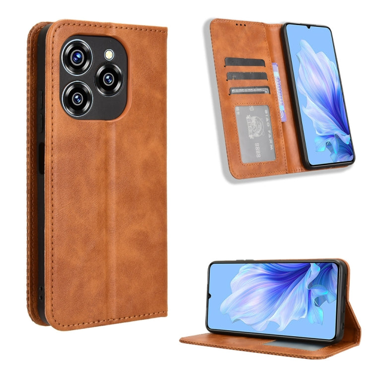 Magnetic Buckle Retro Texture Leather Phone Case, Series 1 My Store