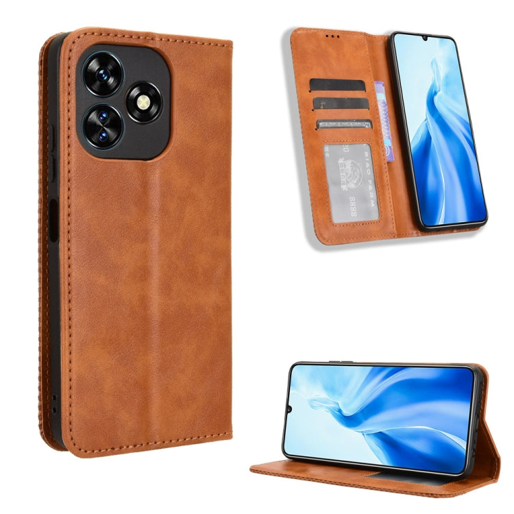 Magnetic Buckle Retro Texture Leather Phone Case, Series 1 My Store