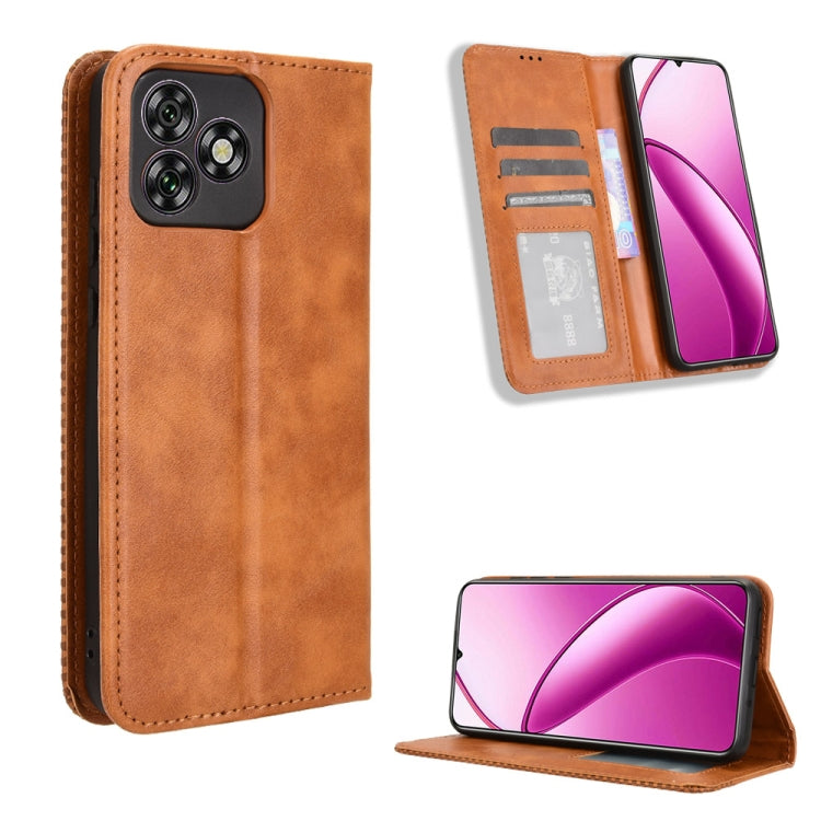 Magnetic Buckle Retro Texture Leather Phone Case, Series 1 My Store