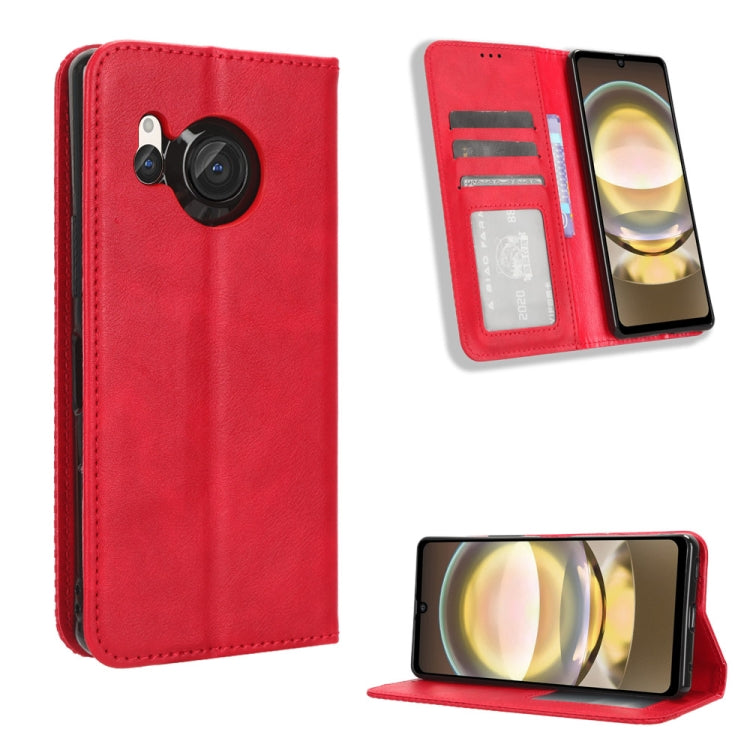 Magnetic Buckle Retro Texture Leather Phone Case My Store