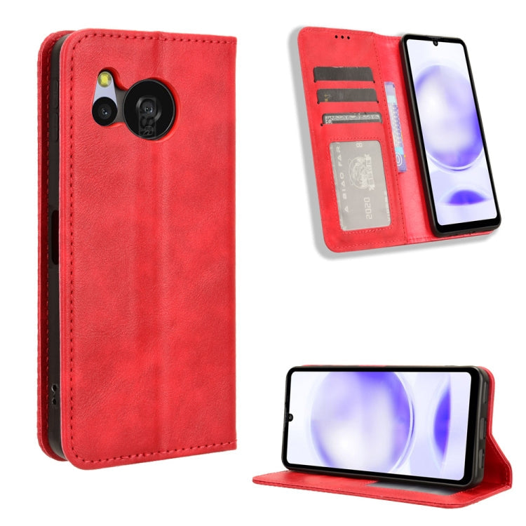 Magnetic Buckle Retro Texture Leather Phone Case My Store