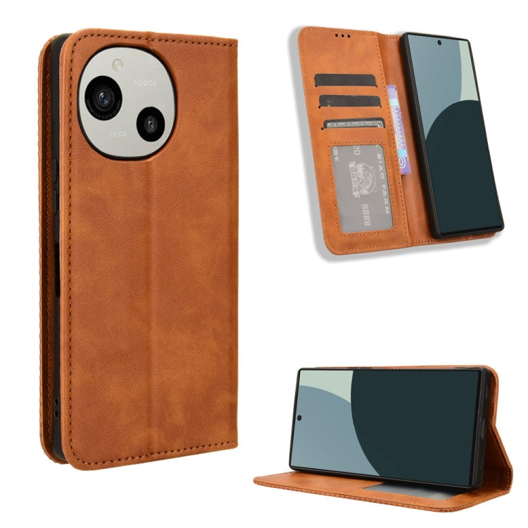 Magnetic Buckle Retro Texture Leather Phone Case My Store