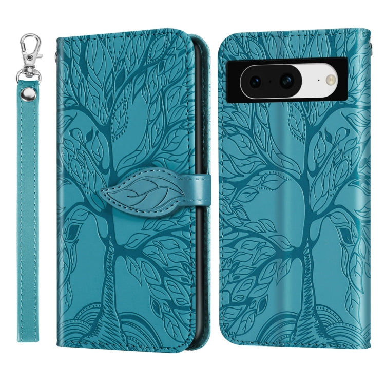 Life Tree Embossing Pattern Flip Leather Phone Case My Store