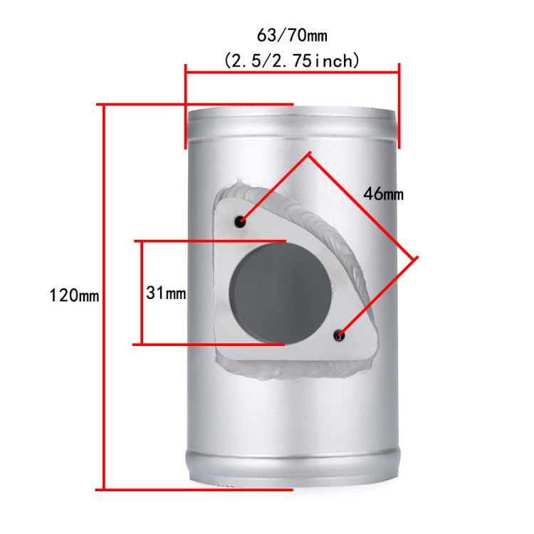 XH-UN608 Car Modified Engine Air Flow Meter Flange Intake Sensor for Mazda Atenza / Axela ÎҵÄÉ̵ê