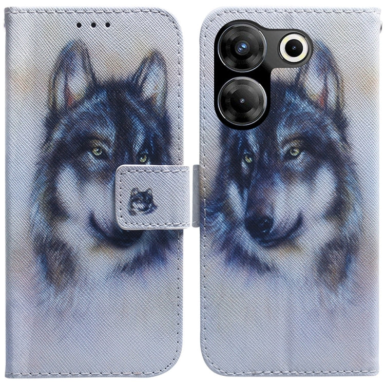 Coloured Drawing Flip Leather Phone Case, Series 6