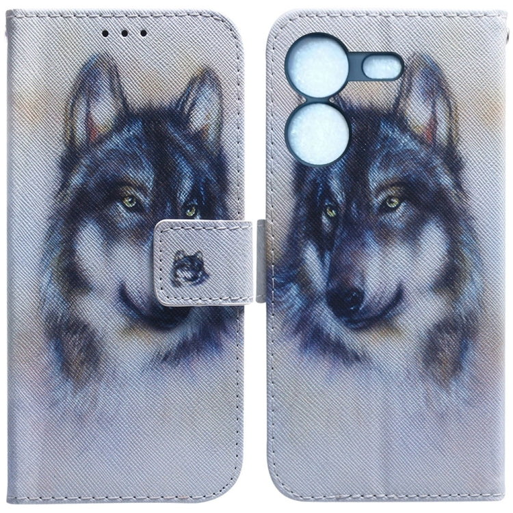 Coloured Drawing Flip Leather Phone Case, Series 1