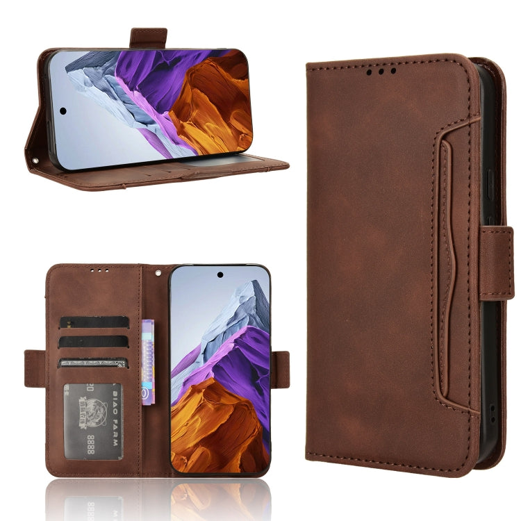 Skin Feel Calf Texture Card Slots Leather Phone Case My Store