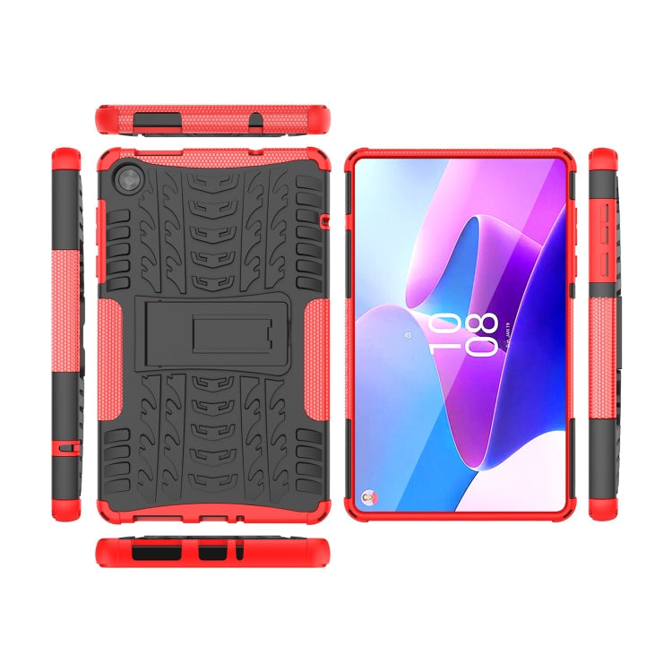 Tire Texture TPU + PC Tablet Case with Holder My Store