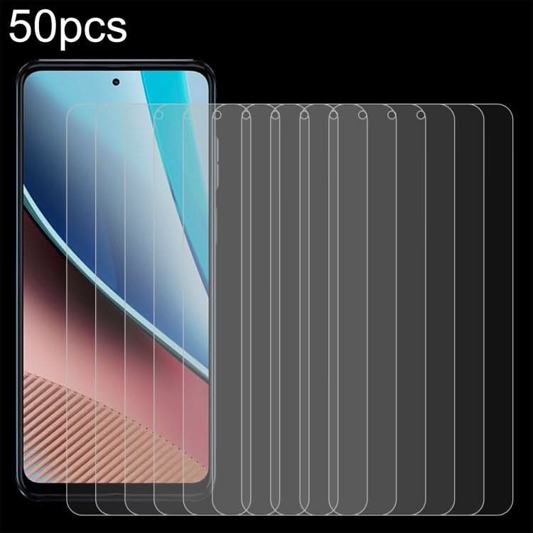 50pcs 0.26mm 9H 2.5D Tempered Glass Film-Reluova