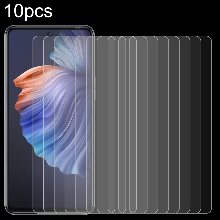 10pcs 0.26mm 9H 2.5D Tempered Glass Film