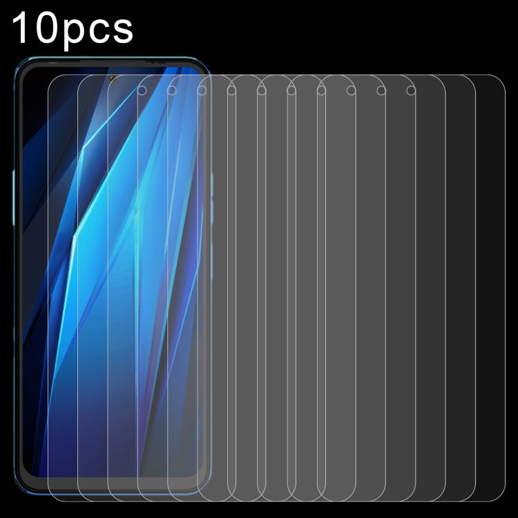 10pcs 0.26mm 9H 2.5D Tempered Glass Film