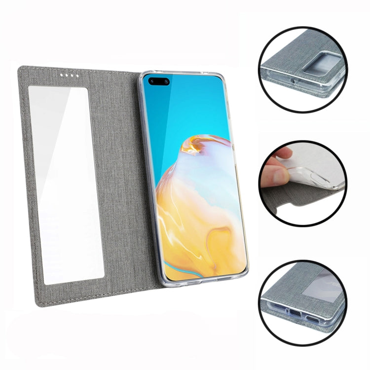 ViLi DMX-54 Shockproof TPU + PU Leather View Window Magnetic Attraction Horizontal Flip Protective Case with Card Slots & Holder & Sleep / Wake-up My Store