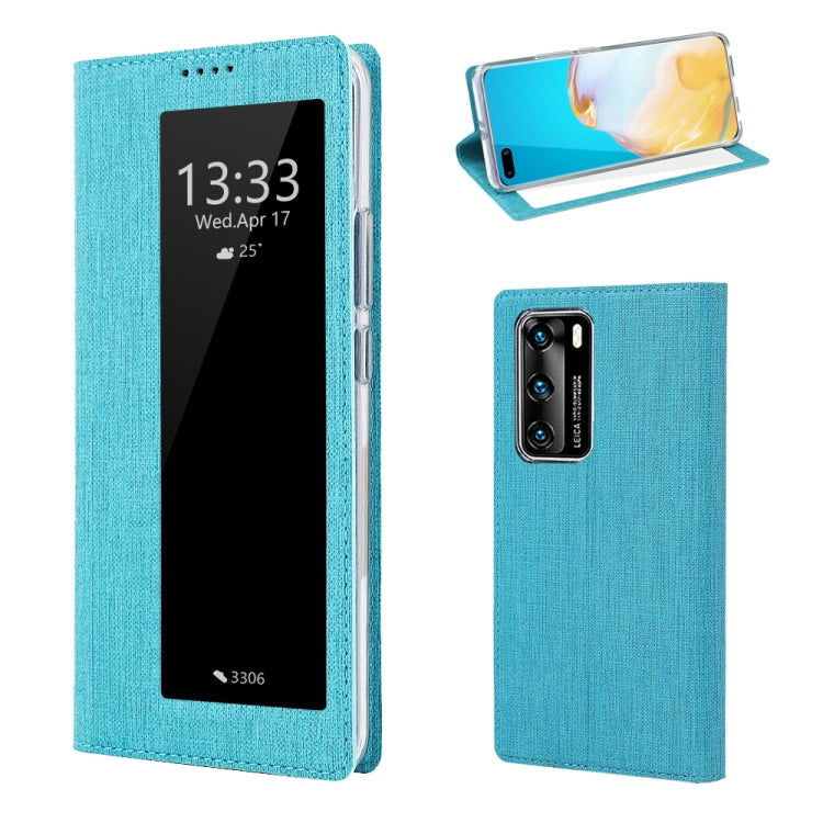 ViLi DMX-54 Shockproof TPU + PU Leather View Window Magnetic Attraction Horizontal Flip Protective Case with Card Slots & Holder & Sleep / Wake-up My Store