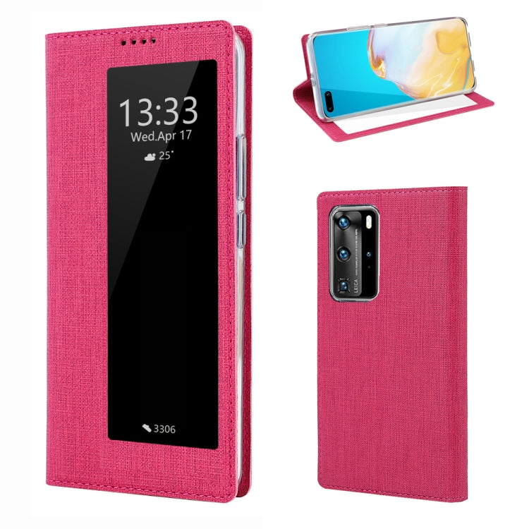 ViLi DMX-54 Shockproof TPU + PU Leather View Window Magnetic Attraction Horizontal Flip Protective Case with Card Slots & Holder & Sleep / Wake-up My Store