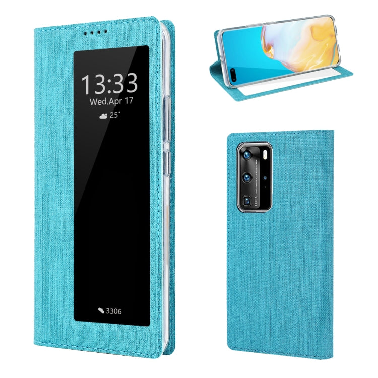 ViLi DMX-54 Shockproof TPU + PU Leather View Window Magnetic Attraction Horizontal Flip Protective Case with Card Slots & Holder & Sleep / Wake-up