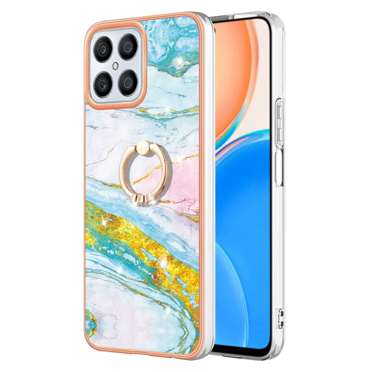 Electroplating Marble IMD TPU Phone Case with Ring Holder, Series 1 My Store