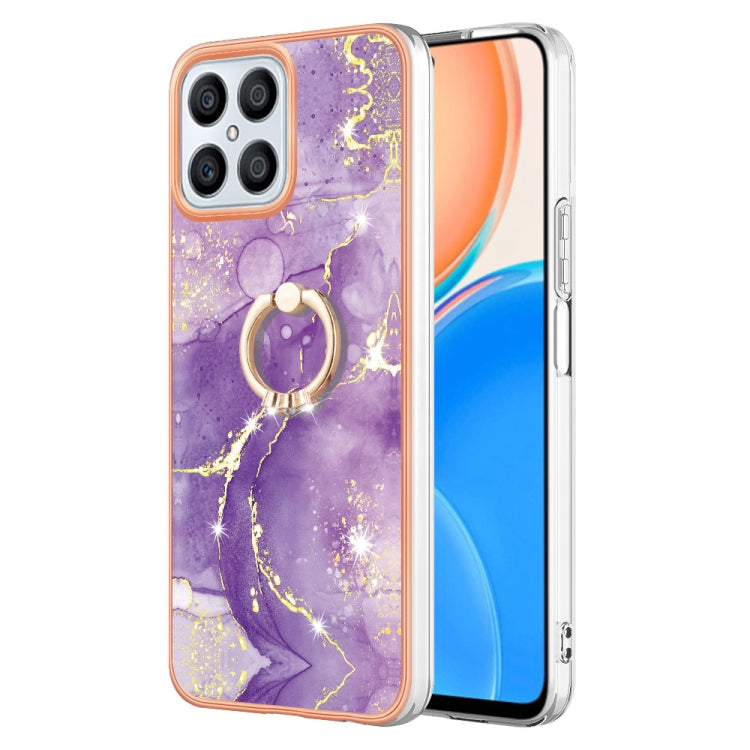 Electroplating Marble IMD TPU Phone Case with Ring Holder, Series 1 My Store