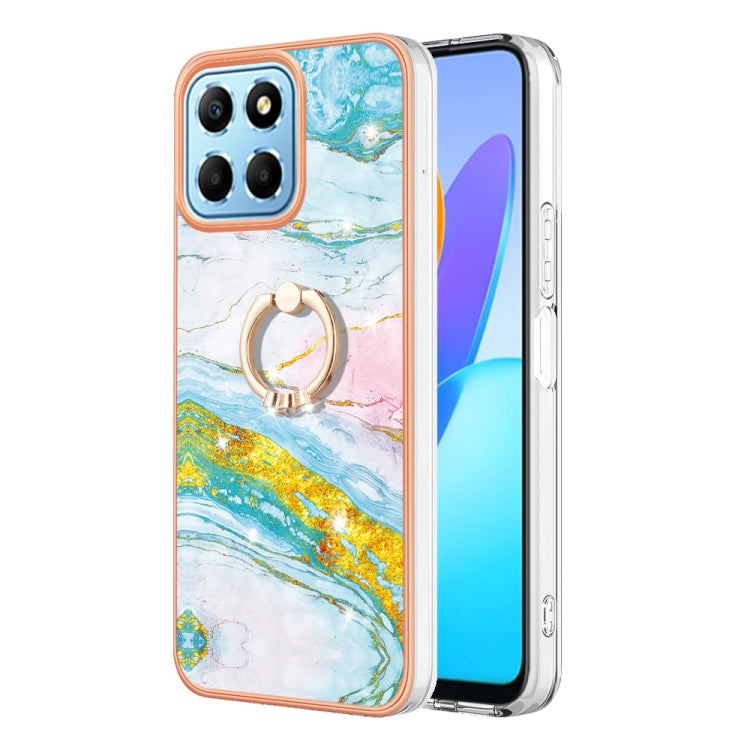 Electroplating Marble IMD TPU Phone Case with Ring Holder, Series 3 My Store