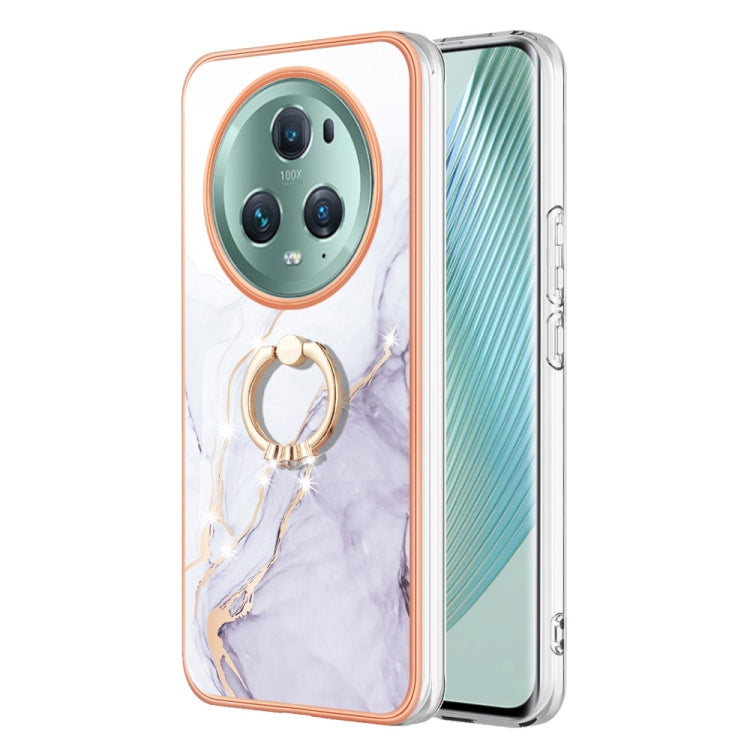 Electroplating Marble IMD TPU Phone Case with Ring Holder, Series 1 My Store