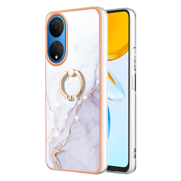 Electroplating Marble IMD TPU Phone Case with Ring Holder, Series 2 My Store