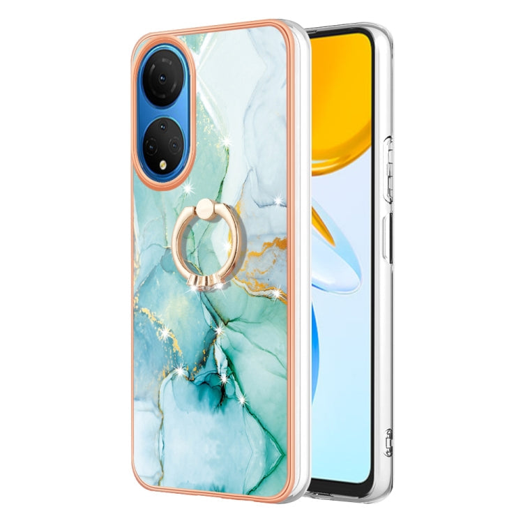 Electroplating Marble IMD TPU Phone Case with Ring Holder, Series 2