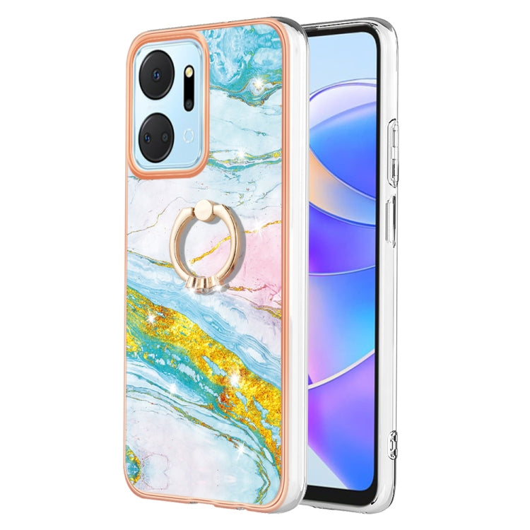 Electroplating Marble IMD TPU Phone Case with Ring Holder, Series 3 My Store