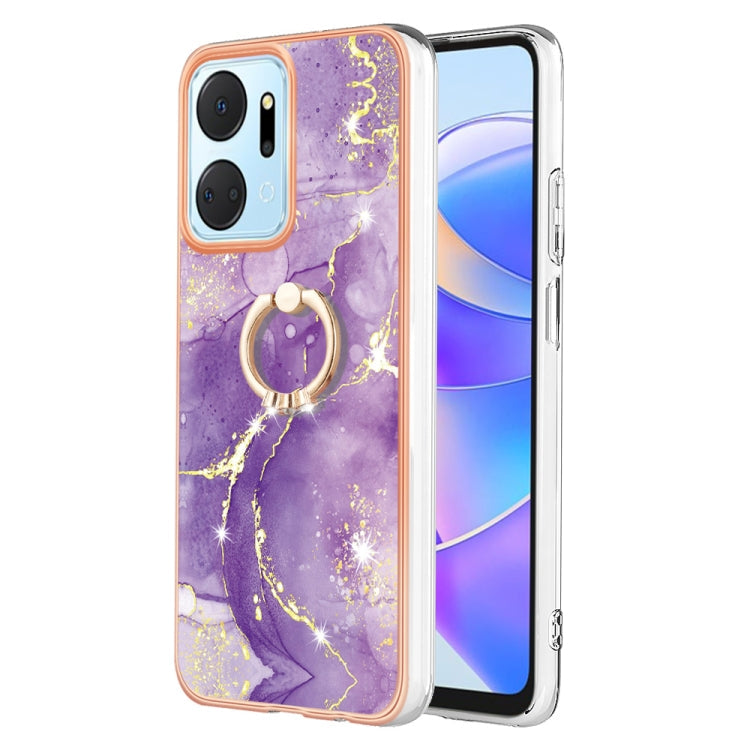 Electroplating Marble IMD TPU Phone Case with Ring Holder, Series 3 My Store