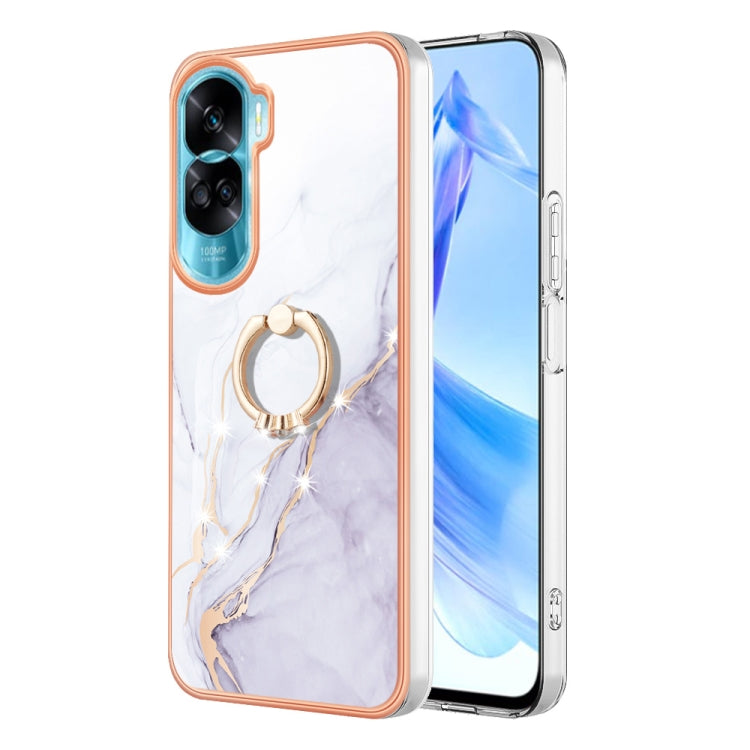 Electroplating Marble IMD TPU Phone Case with Ring Holder, Series 1 My Store