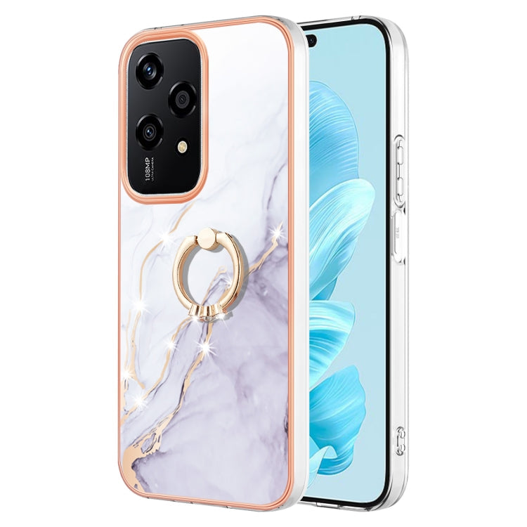 Electroplating Marble IMD TPU Phone Case with Ring Holder, Series 1 My Store