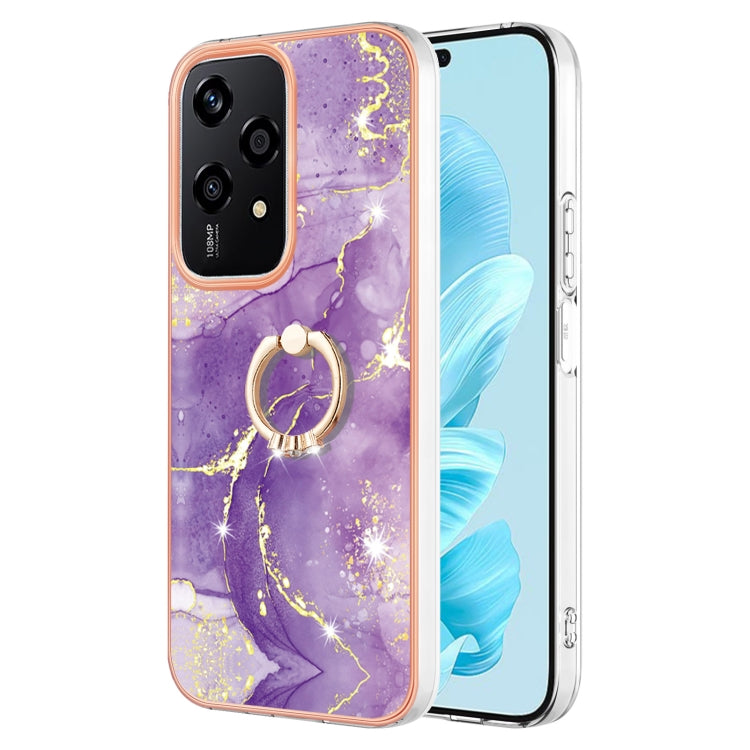 Electroplating Marble IMD TPU Phone Case with Ring Holder, Series 1 My Store