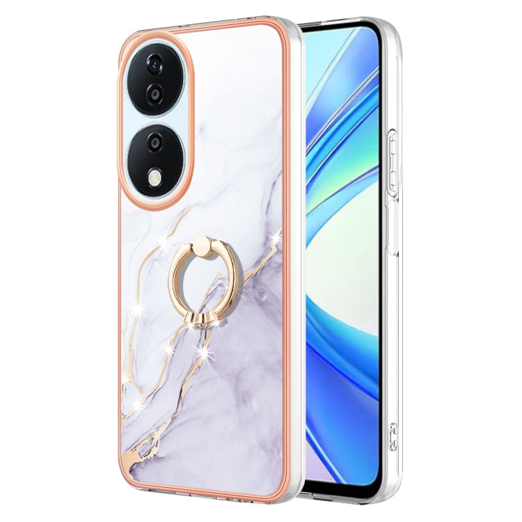 Electroplating Marble IMD TPU Phone Case with Ring Holder, Series 3 My Store