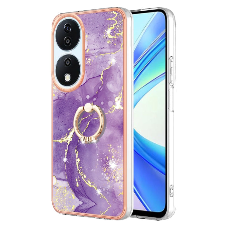 Electroplating Marble IMD TPU Phone Case with Ring Holder, Series 3 My Store