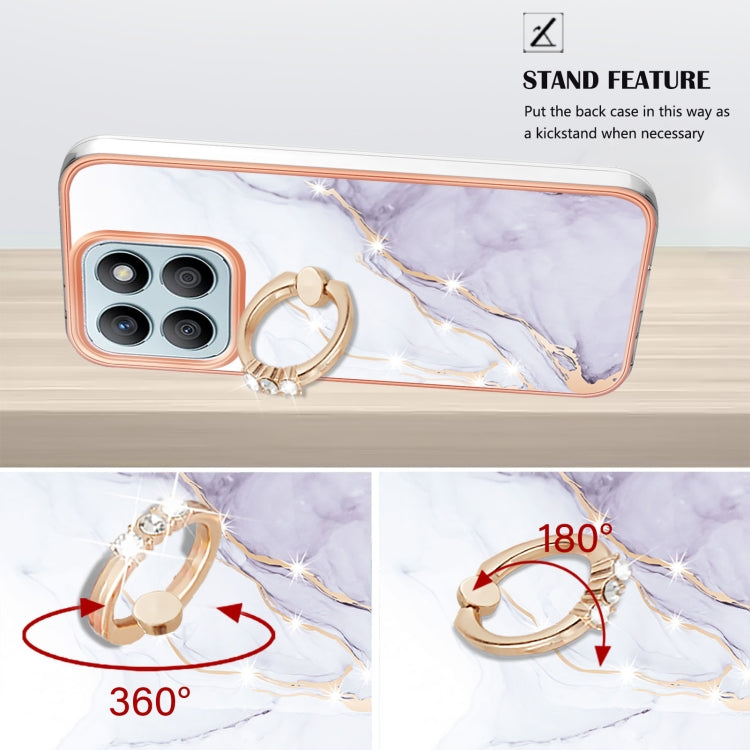 Electroplating Marble IMD TPU Phone Case with Ring Holder, Series 3 My Store