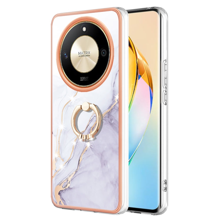 Electroplating Marble IMD TPU Phone Case with Ring Holder, Series 1 My Store