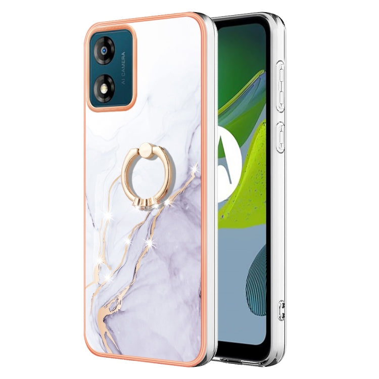 Electroplating Marble IMD TPU Phone Case with Ring Holder, Series 3 My Store