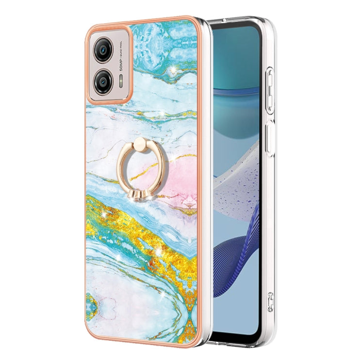 Electroplating Marble IMD TPU Phone Case with Ring Holder, Series 2 My Store