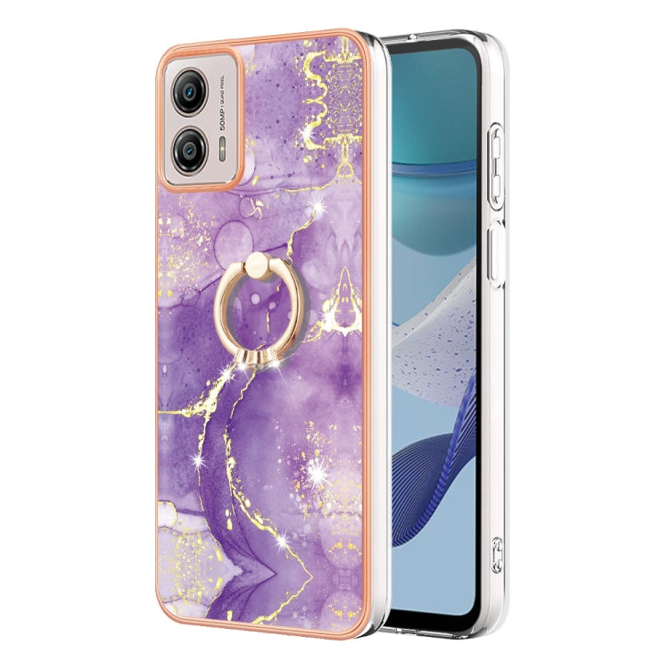 Electroplating Marble IMD TPU Phone Case with Ring Holder, Series 2 My Store