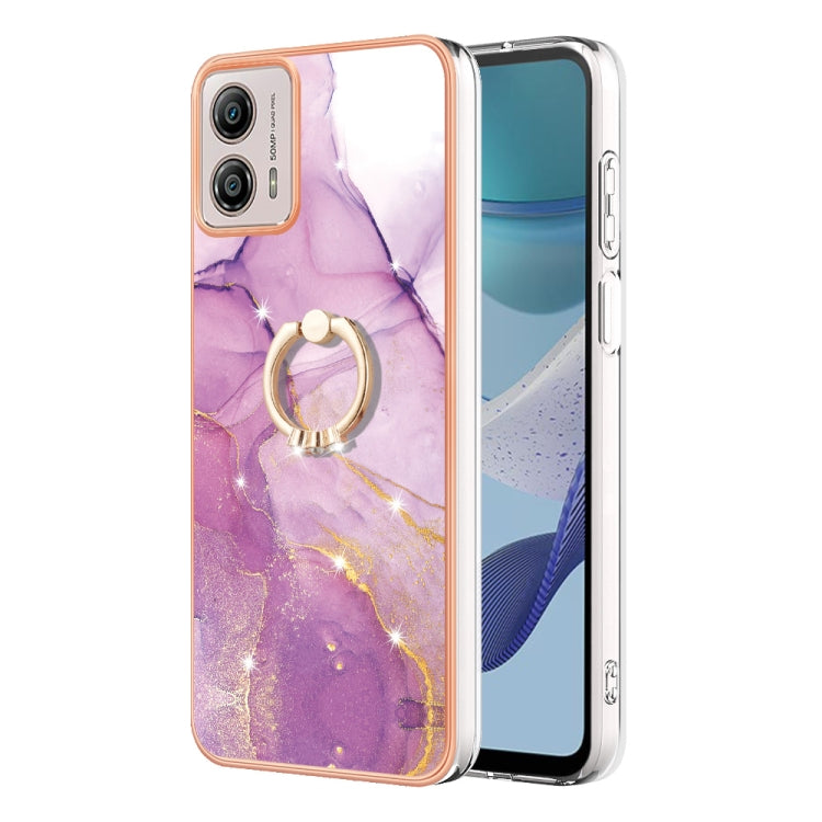 Electroplating Marble IMD TPU Phone Case with Ring Holder, Series 2 My Store