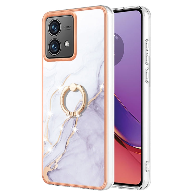 Electroplating Marble IMD TPU Phone Case with Ring Holder, Series 2 My Store