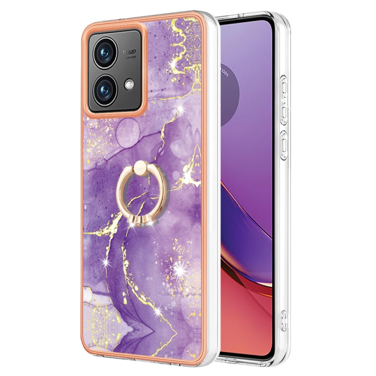 Electroplating Marble IMD TPU Phone Case with Ring Holder, Series 2 My Store