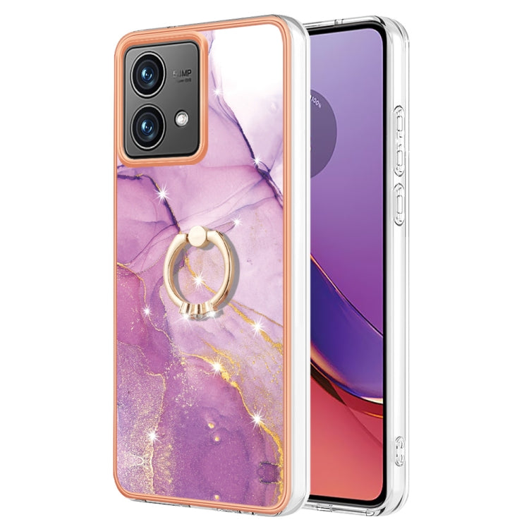 Electroplating Marble IMD TPU Phone Case with Ring Holder, Series 2 My Store