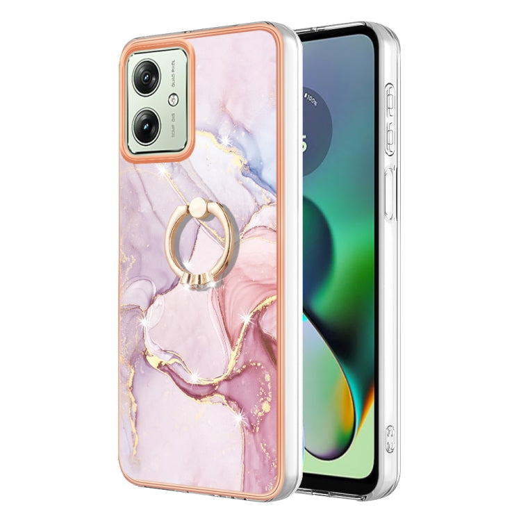 Electroplating Marble IMD TPU Phone Case with Ring Holder, Series 1 My Store