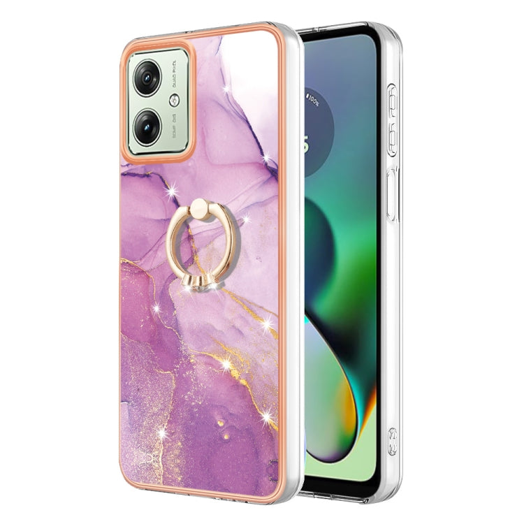 Electroplating Marble IMD TPU Phone Case with Ring Holder, Series 1 My Store