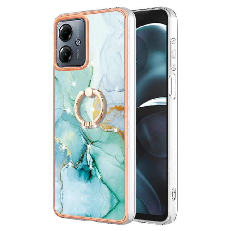 Electroplating Marble IMD TPU Phone Case with Ring Holder, Series 2 My Store